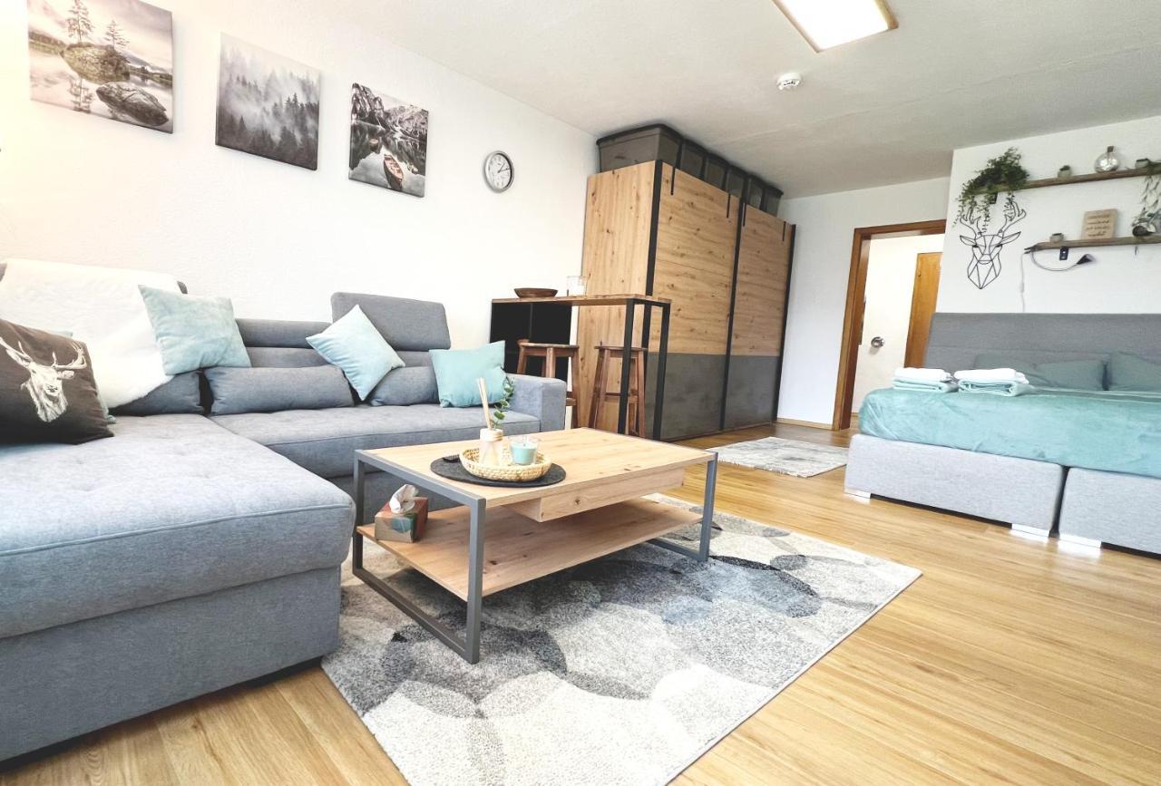 Moderne, 1-Zimmer Ferienwohnung Mit Bergblick Oy-Mittelberg Eksteriør bilde
